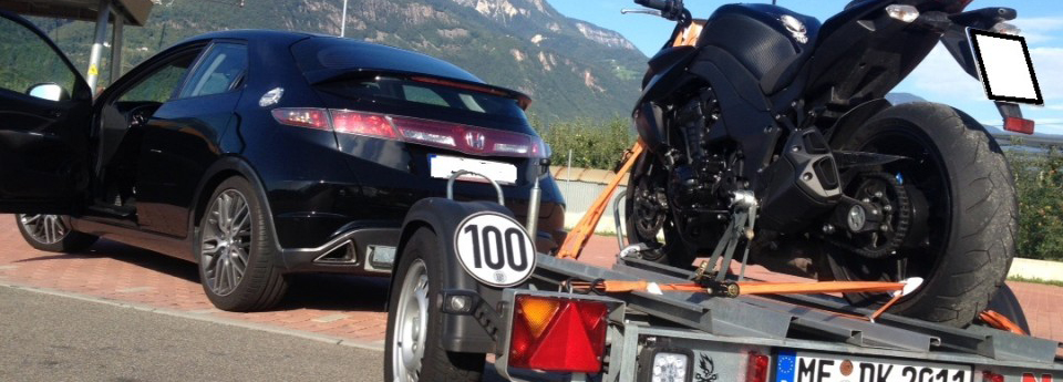 Anhängermieten für den Urlaub ...